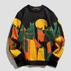 Tejido de Punto Redondo Estilo Coreano 2022 para Hombre en Otoño e Invierno Nuevo Top de Punto Grueso Interior Ropa de Abrigo de Invierno para Hombre