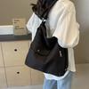 Bolsa de lona estilo coreano ins de alta calidad para el hombro bolsa tote de gran capacidad 2024 nueva mochila de hombro bolsa de doble uso