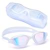 Gafas de Natación Personalizadas Antivaho de Alta Definición para Adulto Gafas de Natación Profesionales de Silicona Suministros Especiales al Por Mayor Ultraclaras