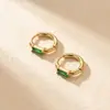 Pendientes de Acero Inoxidable de Estilo Nuevo Europeo y Americano de Larga Duración, Pendientes Personalizados Incrustados de Diamantes, Pendientes Geométricos de Mariposa con Forma de Corazón