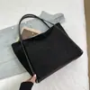 Bolso de Axila de Gran Capacidad Retro para Mujer 2025 Nuevo Bolso Tote de Gamuza Color Sólido Bolso de Hombro Casual para Viajes