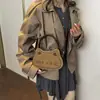 Bolsa de Ombro de Gatinha Fofa de Desenho Animado com Pingente Estiloso, Bolsa Transversal Unissex Infantil, Nova Bolsa Infantil Outono e Inverno