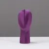 Cabeza de Maniquí Sombrero Peluca Cabeza de Maniquí Soporte para Joyería Exhibidor de Sombreros y Bufandas Accesorios de Exhibición Cabeza de Maniquí Femenina