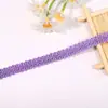 Cinta de Encaje con Borde de Espiga de Colores Ropa Étnica Cuello Pantalla de Lámpara Accesorios Hechos a Mano DIY Materiales de Adorno de Encaje