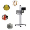 Fe Aluminio Metal Negro Acero Inoxidable Aleación de Titanio Plástico Pvc Cuero Máquina de Marcado Láser Grabado Láser