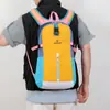 Mochila Nueva y Moderna con Bloques de Color Dopamina para Hombres y Mujeres, Mochila Ligera Casual para Viajes, Bolsa para Senderismo, Deportes y Montañismo