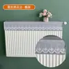 Cubierta de radiador estilo nuevo cubierta de polvo para radiador cubierta anti-quemaduras cubierta decorativa para radiador estilo antiguo cubierta de tela para calentador de pared