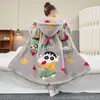 Pijama Infantil Meninas Outono e Inverno Pijama de Fleece Coral Longo Espessado Flanela Conjunto de Roupa de Casa para Crianças Médias e Grandes