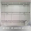 Rejilla de Campana de Humos Estante Sintético de Gabinete de Humos Estante de Fijación de Tubería de Doble Fila Material de Acero Inoxidable Material de Varilla de Fibra de Vidrio