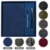 Caderno com fivela de negócios A5 bloco de notas espesso com caneta conjunto de presente lembrança de formatura logotipo personalizado