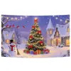 2025 Nuevo Fondo de Tela Banner de Navidad Decoraciones para Fiestas Festivas Banner Decoración Escena Fabricante Suministro