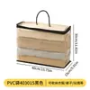 Saco de armazenamento de colcha guarda-roupa transparente doméstico de grande capacidade de roupas caixa de armazenamento de colcha de roupas movendo saco de embalagem artefato