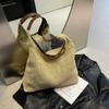 Vacaciones de Verano en la Playa Bolso Tejido de Paja para Mujer 2025 Nuevo Bolso de Hombro Versátil Bolso Tote Tejido