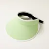 Wrap-Around Big Brim Chapéu de Proteção Solar Air Top Hat Crianças Verão Ao Ar Livre Proteção UV Sun Chapéu Dobrável Chapéu de Sol