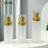 Botella de Bomba de Loción de Doble Paso Electroplateada Yuzhuang 150ml Botella de Spray Fino Hidratante Tónico 30ml Botella de Spray Pequeño para Perfume