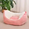 Casa para Cachorro e Casa para Gato, Quente no Inverno e Rica Casa para Animais de Estimação em Lingote, Casa Semi-Fechada para Gato, Casa Pequena para Cachorro, Casa Sofá para Cachorro
