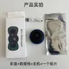 Mini Adesivo Massageador Ems Inteligente, Massageador Conveniente para Ombro e Pescoço, Massageador Elétrico Doméstico de Pulso Meridianos para Coluna Cervical