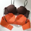 Sujetador Push-Up para Busto Pequeño con Pétalos, Anticaída, Sin Aros, Tirantes Finos, Espalda Bonita, Soporte Lateral, Lencería para Mujer