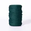 Em estoque Corda de Algodão 5mm100 m Corda para Macramê Cor Tapeçaria Nórdica Bohemia Artesanal Trançada Corda de Algodão