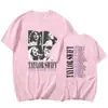 Nueva Camiseta Redonda de Manga Corta Estampada Deportiva de Verano para Concierto de Taylor Europea y Americana 2025