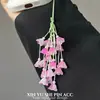 Colgante de Bolso de Cuentas con Forma de Uva Verde Colgante Fresco de Verano para Llaves Colgante para Bolso Colgante para Teléfono Móvil Accesorios