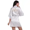 Robe de Casamento com Carimbo Dourado para Mãe da Noiva, Cardigã Camisola, Fabricante em Estoque