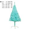 Decoração de Natal Hongyu Árvore de Natal Novo PVC Azul T com Flocagem Suprimentos de Decoração para Shopping Center Hotel