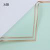 Personalizado Phnom Penh Jelly Film Papel Flor Wrapping Paper Solid Color Border Korean Plain Paper Fog Paper Flower Shop Wrapping Paper Material
