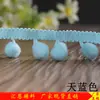 Lentejuela de bola de lana de color spot DIY ropa falda ángulo recto bola de algodón pequeña 0.8-1 cm lentejuela de bola de lana bola recta pequeña