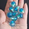 Múltiples Estilos de Cuentas Redondas con Purpurina Fina de 16 mm, Cintas con Lámina de Oro, Cuentas Sueltas para Cadenas de Teléfono DIY, Pulseras, Collares y Accesorios de Joyería