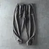 ¡Fleece Grueso! Pantalones de Chándal Casuales Cálidos para Hombre de Otoño e Invierno para Exportación 10957