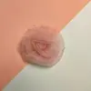 10cm Tiras de Rosa de Renda Doce Flor Rolada Feita à Mão Vestido Saia Corsage Acessórios de Cabelo Acessórios Flores de Tecido