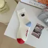 Calcetines de cachorrito lindos de dibujos animados para mujer, estilo fino de verano, adecuados para combinar con zapatos Birkenstock, calcetines de media pantorrilla estilo universitario, calcetines holgados estilo coreano