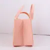 Bolsa de feltro de urso nova da Net Red, bolsa de mão para mamãe, bolsa tote de desenho animado, pronta entrega, atacado, bolsa de compras simples e portátil