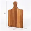 Tábua de corte de madeira, espessada para uso doméstico, tábua de corte de madeira maciça, utensílios de cozinha, atacado de fábrica