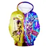 Productos Transfronterizos Serie Qlzwk Sudadera con Capucha Deportiva Impresión Digital 3D Periféricos de Anime Cosplay