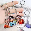 Chaveiro Acrílico Criativo Copa do Mundo Transfronteiriça Pingente Cartoon Torcedor de Futebol Presente Mochila Presente
