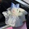  Coelho Lop Branco Leitoso de Nicho de Alto Valor DIY Feito à Mão Presente Original para Meninas Coelho Fofo Comemorativo Pelúcia Ins