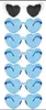 Gafas de Fiesta Estilo Europeo y Americano, Gafas Clásicas Transfronterizas para Novio y Novia, Exquisitas de Amazon [Oumeibo2019]