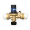 Válvula de Reposición Automática de Agua Latón Ppr Aire Acondicionado Central Ajustable Autorregulante Caldera Montada en Pared Válvula Reductora de Presión de Agua Caliente