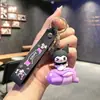 Llavero de Muñeca de Dibujos Animados Sanrio Kulomi, Colgante de Máquina de Bolas, Llavero Lindo para Bolsos, Pequeño Regalo al por Mayor