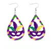 Pendientes de Carnaval Europeos y Americanos Transfronterizos Joyería Personalidad Exagerada Corona de Acrílico Gafas Máscara Pendientes Pendientes Festivos