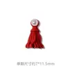 Acessórios de manicure estilo chinês casamento caractere Xi novo estilo chinês fosco vazado fortuna Anfu franja pérola diamante acessórios atacado