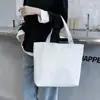Bolsa Vertical Personalizada de Lona para Regalo, Bolsa Publicitaria Linda de Dibujos Animados, Bolsa Gruesa con Cordón para Hombro con Logo Impreso
