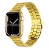 Para Apple watch Ultra/98 tornillo slub de una cuenta hebilla Huawei correa de reloj de negocios de 22 mm