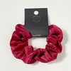 Goma para el pelo de satén Scrunchie Estilo retro Ins Simple de alta gama Cuerda para moño Banda elástica para el pelo Accesorio para el pelo