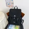 Mochila Feminina Estilo Japonês Ins Fresca Cor Doce Color Block para Alunos do Ensino Fundamental II e Médio, Nova Mochila de Alto Valor Grande Capacidade
