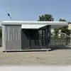 Oficina Móvil en Contenedor para Exteriores, Casa Prefabricada, Cápsula Espacial, Caseta de Seguridad para B&B, Casa Contenedor con Decoración