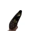 Sapatos Mary Jane de Bolinhas para Aumentar a Altura Femininos, Sapatos de Salto Baixo Únicos com Laço, Bico Quadrado, Sapatilhas Confortáveis e Versáteis