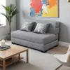Sofá cama plegable multifuncional para sala de estar y dormitorio, adecuado para apartamentos pequeños y propiedades de alquiler, con funda extraíble y lavable, cama de acompañamiento perezosa integrada